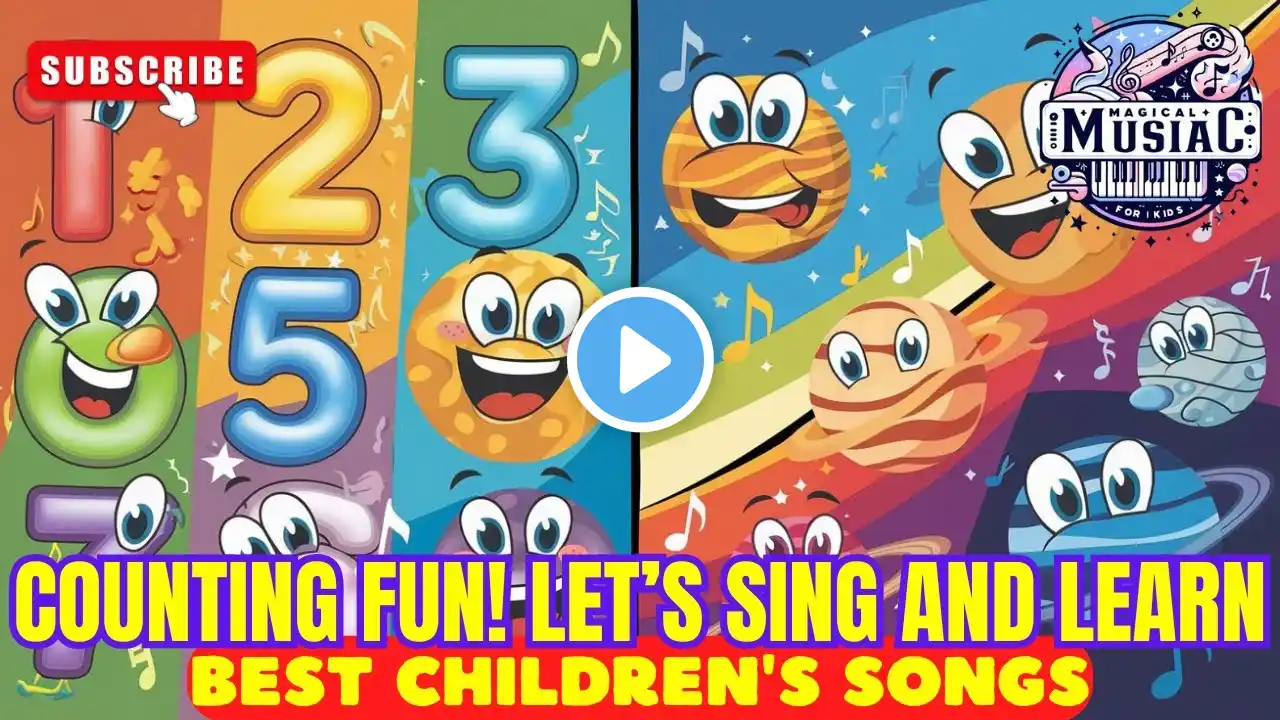 Counting Fun! 🎶📚 Let’s Sing and Learn Numbers Together! 🎵 Children's songs 🎵 Nursery Rhyme