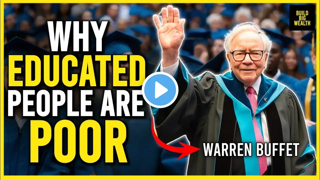 15 Reasons Why Many Educated People Are POOR! By Warren Buffet