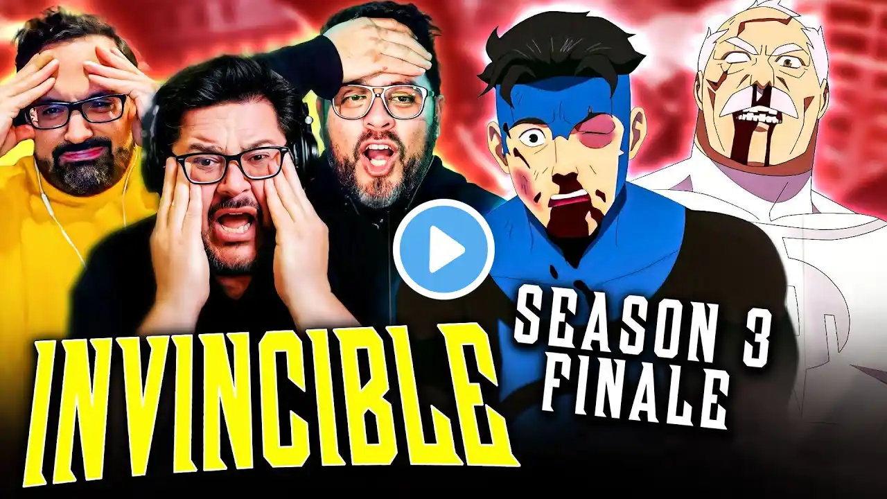 My God... INVINCIBLE SEASON 3 EPISODE 8 REACTION! 3x08 Finale Review | Conquest • Skybound • Amazon