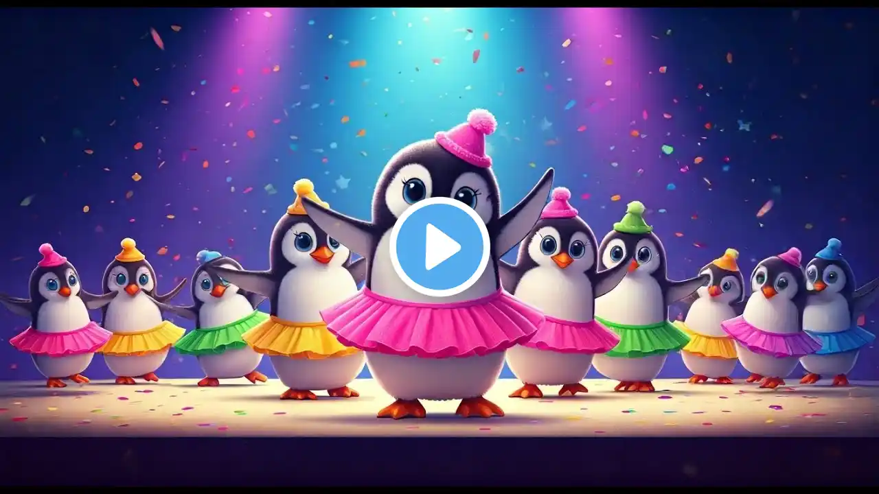 Penguin dancing on ice 3