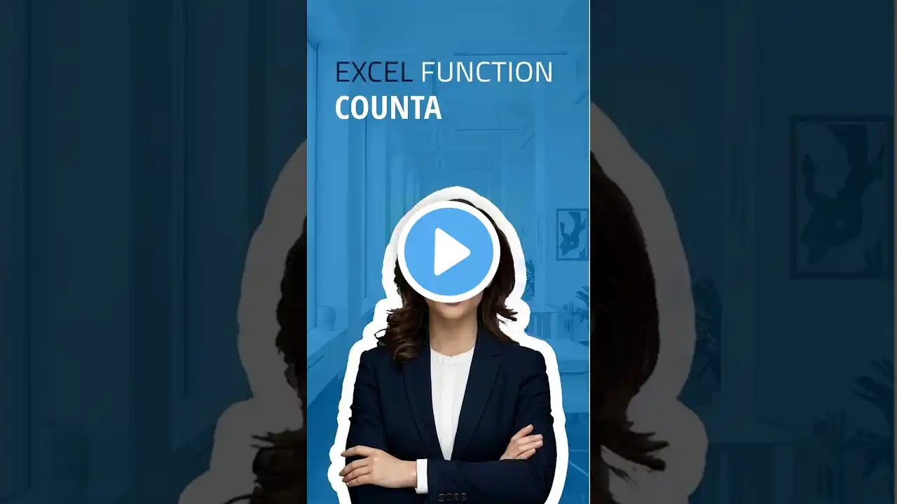 Master the COUNTA Function in Excel #excel #shorts
