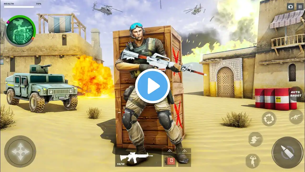 Commando strike Game Mission 8 | Dangerous killing | Dangerous team killing | Best game android