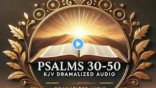 The Book of Psalms Chapters 30-50 | KJV Dramatized Audio | Bible Meditation #Psalms #David