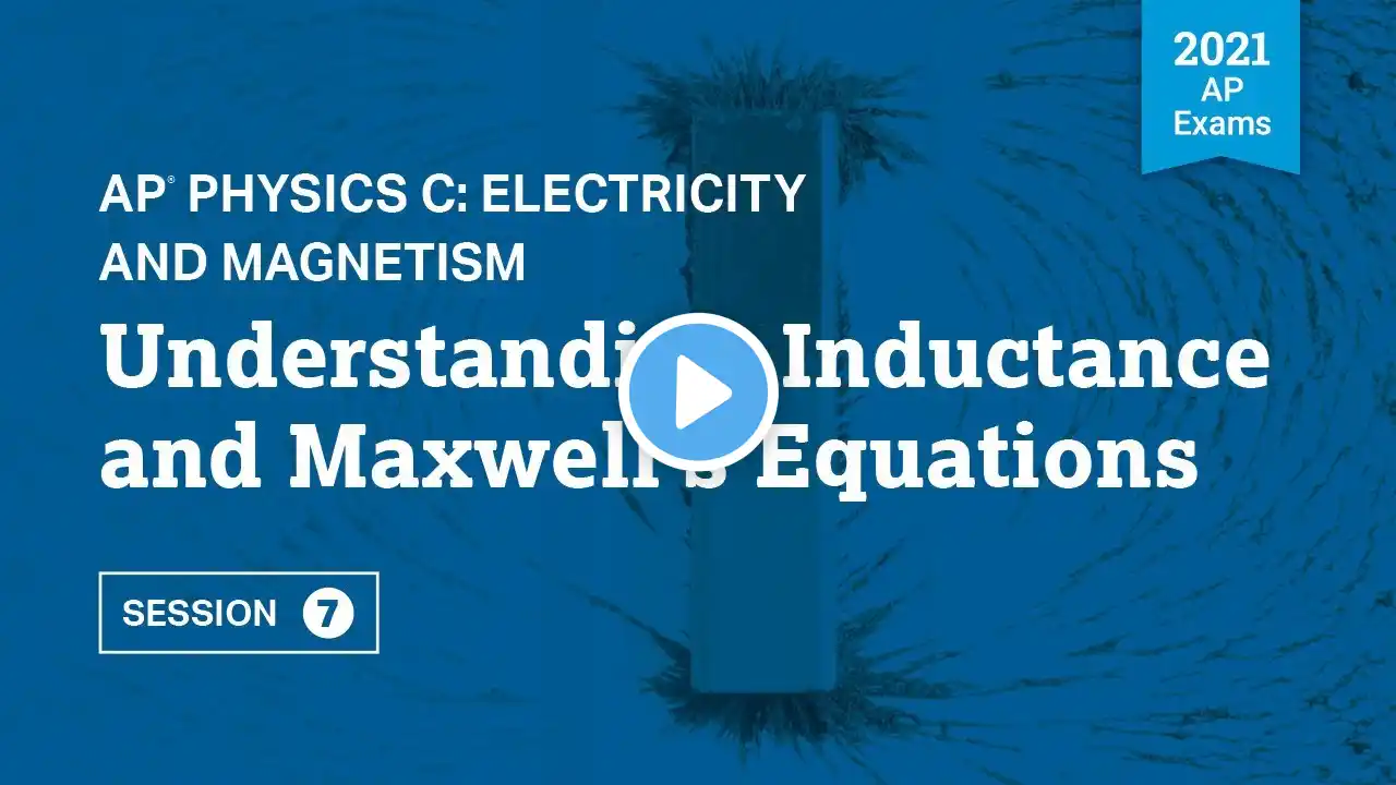 2021 Live Review 7 | AP Physics C: E&M | Understanding Inductance and Maxwell’s Equations