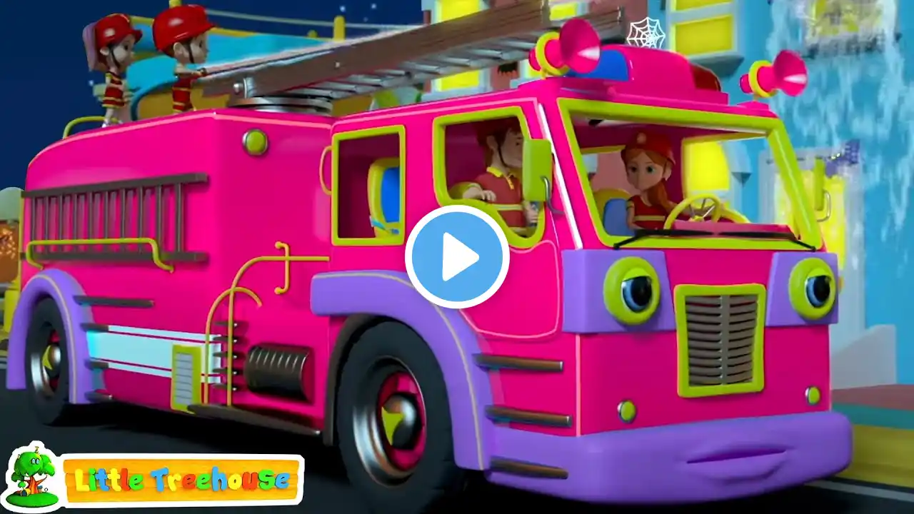 Wheels On the Firetruck - Halloween Rhymes & Songs for Kids