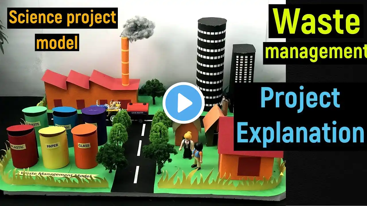 waste management explanation - waste management system explained - science project explanation