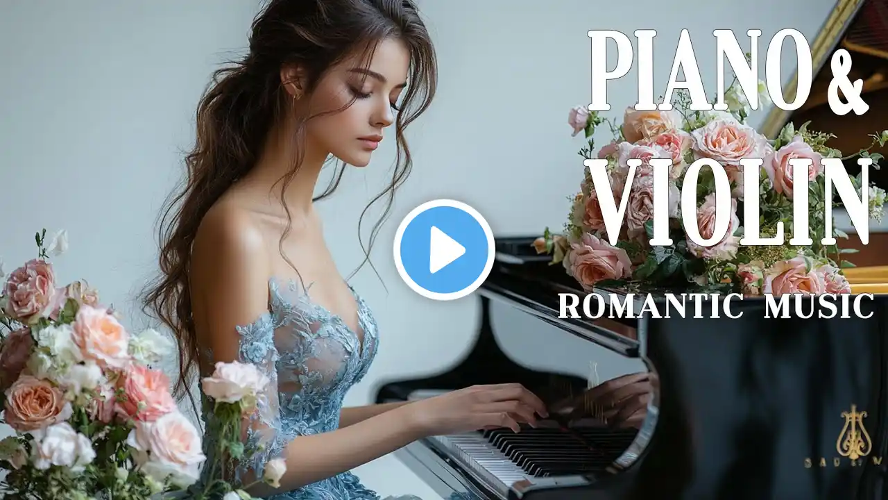 Top 100 ROMANTIC Violin and Piano Love Songs of All Time - Beautiful Relaxing Melodies