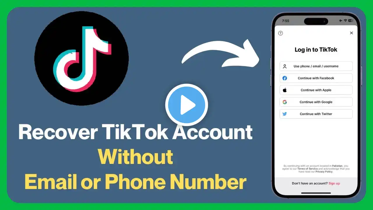 "How to Recover TikTok Account Without Phone Number and Email | New Update 2025"