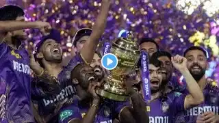 IPL 2024 Winning Moment When KKR lifted 3rd Title #ipl #youtube