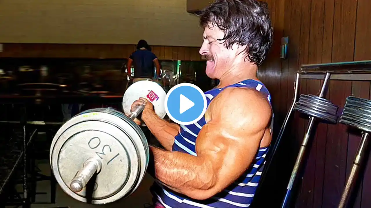 MIKE MENTZER ARMS WORKOUT ROUTINE AND DIET EXPLAINED