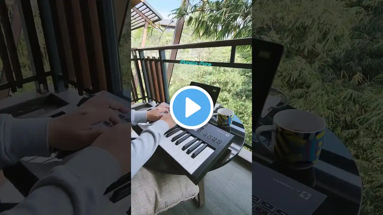 Crazy Frog - Axel F (Pads) on Melodics App #Shorts #PianellaPianoShorts
