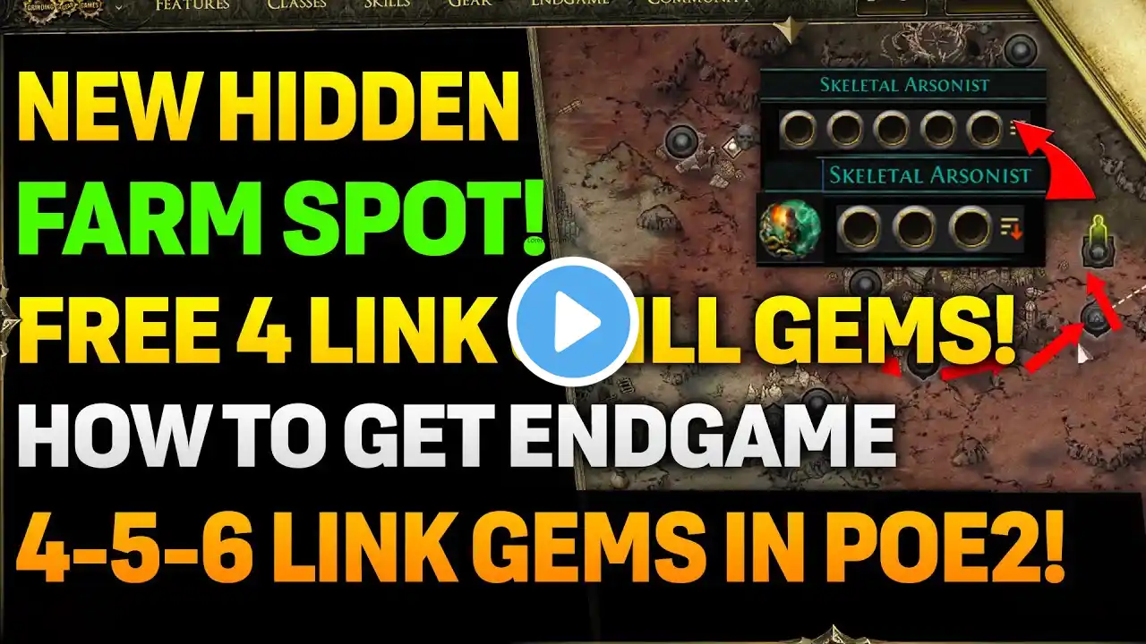 HOW TO GET YOUR FREE 4 Link Skill Gem Item! (HOT FIXED?!) | How To 4-5-6 Link Skill Gems In POE 2!