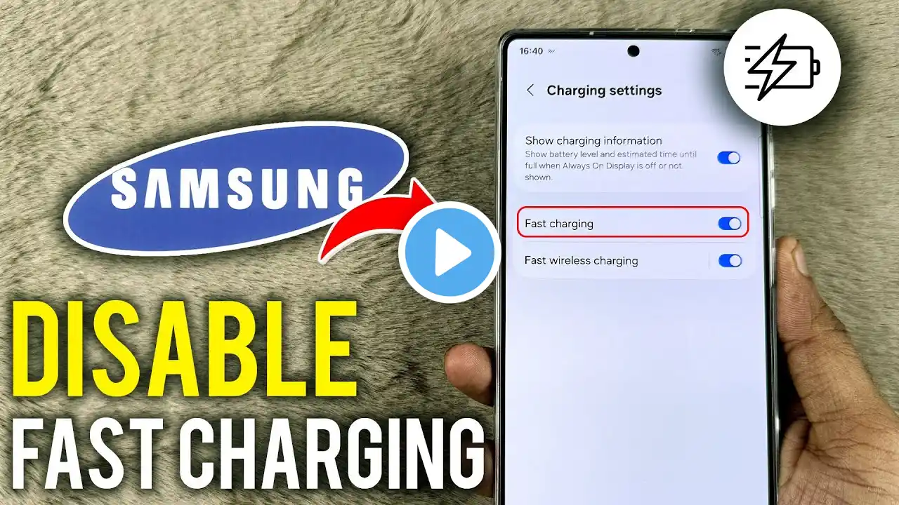 How to Disable Fast Charging Samsung S25 Ultra