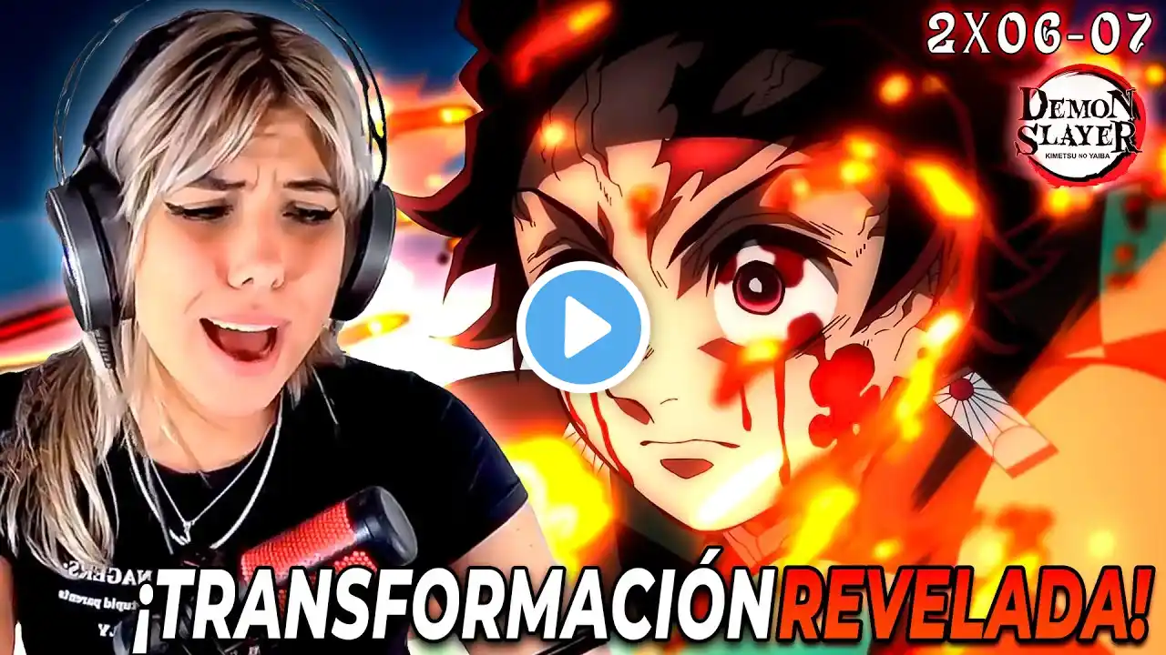 ¡TANJIRO vs DAKI! 😱🔥¿QUÉ ESTÁ PASANDO? | REACCION DEMON SLAYER 2x06-07