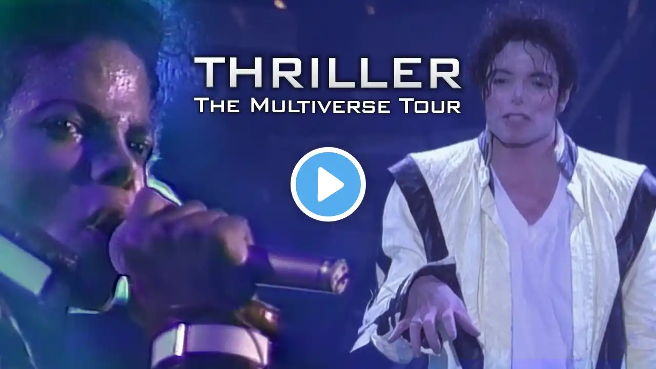 Michael Jackson - Thriller LIVE MIX (The Multiverse Tour) 4K