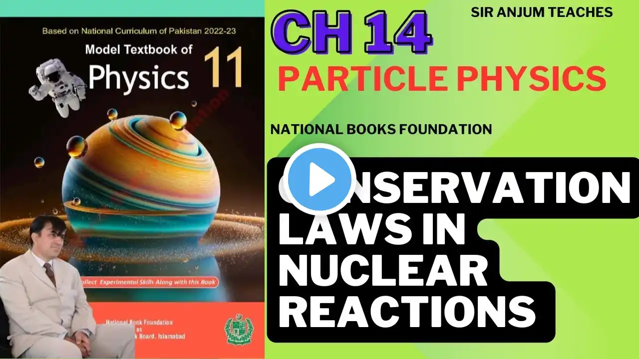 Conservation Laws in Nuclear Reaction | Physics 11 | Chapter 14 | Particle Physics | Federal Board