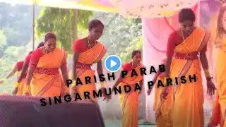 #swarag raij me Sona ker ghar || nagpuri jesus song 🎵 || Christraja parab Singarmunda parish ||