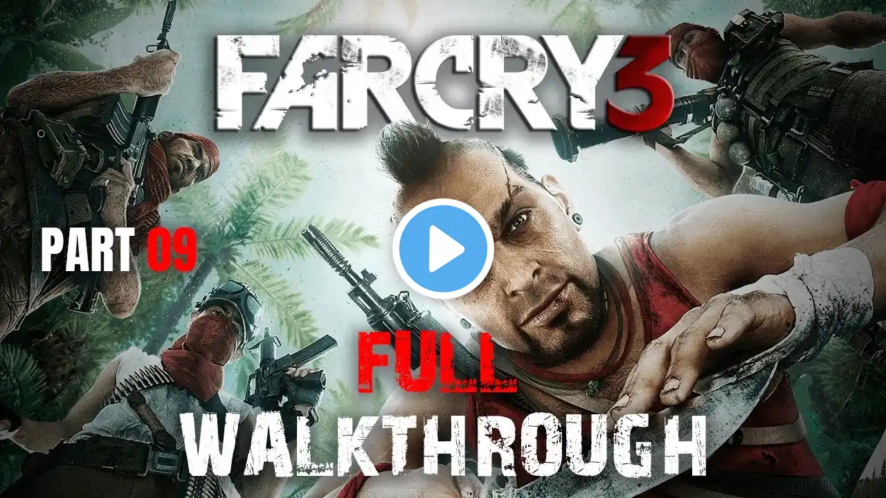 Farcry 3 walkthrough full game play part 09🔥(No Commentary) || Hunter Game Play #gaming  #farcry3