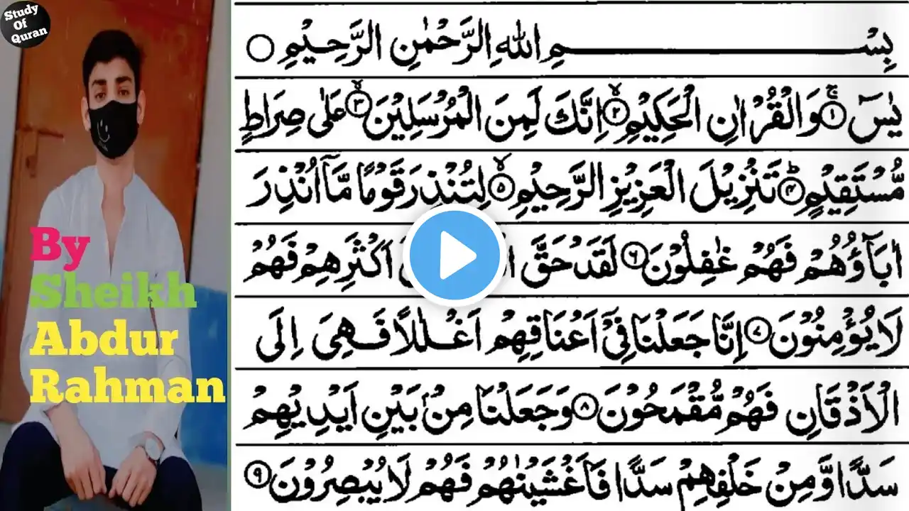 Surah Ar-rahman || Surah Al-Yasin || Surah Al-Mulk Beautiful voice Quran ki tilawat @studyofquran