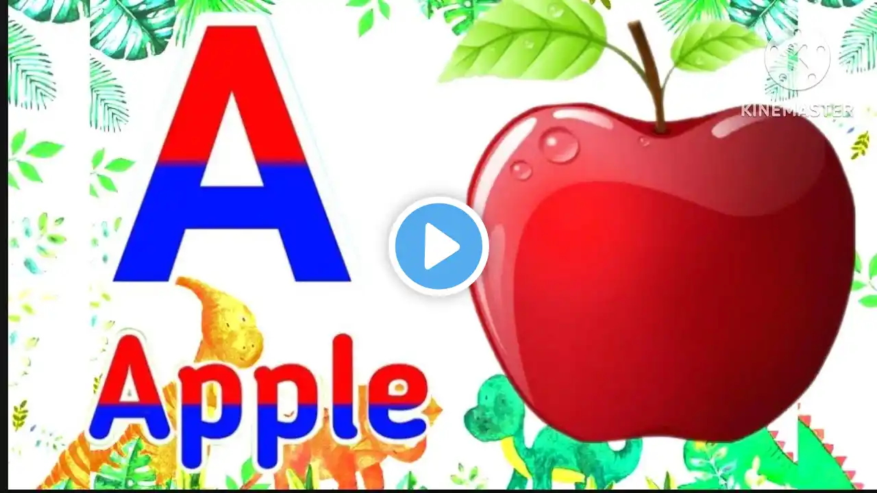 Phonics sounds of alphabets A to Z in english -A for aeroplane -ABC alphabets songs with kids