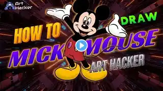 Mickey Mouse Ka Drawing | How To Draw Mickey Mouse ❤️🤗