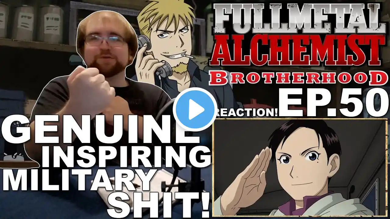 Fullmetal Alchemist: Brotherhood (DUB) Ep. 50: "Upheaval in Central" | Reaction!