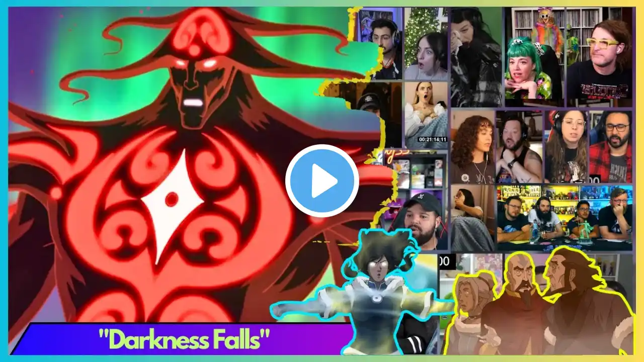 "DARK AVATAR!!" | The Legend of Korra Book 2 Episode 13 REACTION MASHUP