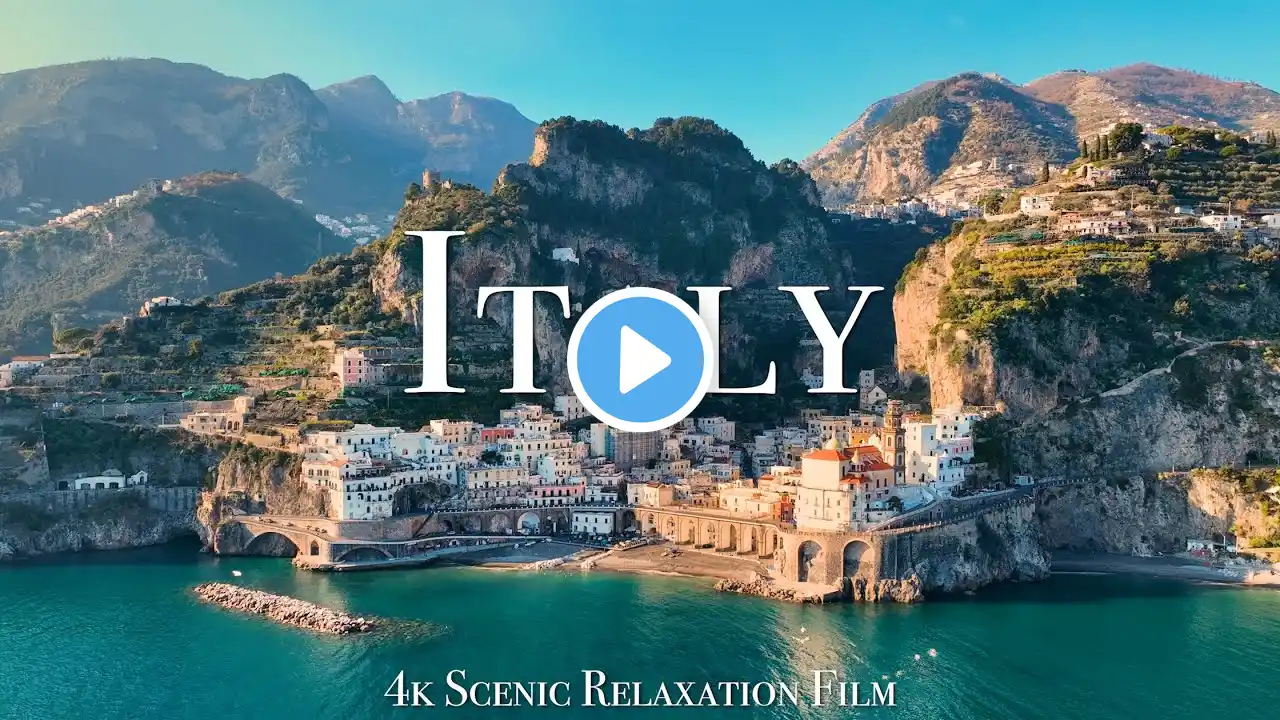 Italy 4K - Scenic Relaxation Film With Uplifting Music