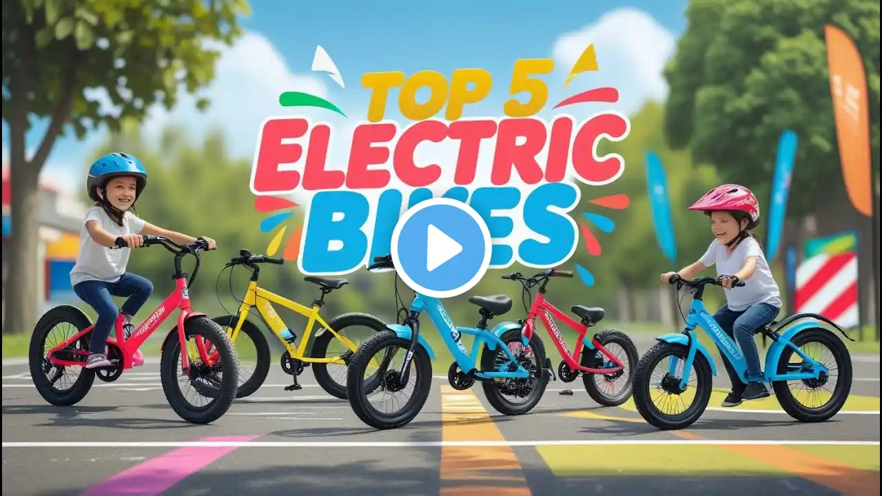 Best electric bike for kids In 2025 | Top 5  Electric Bikes for Kids: A Parent’s Buying Guide