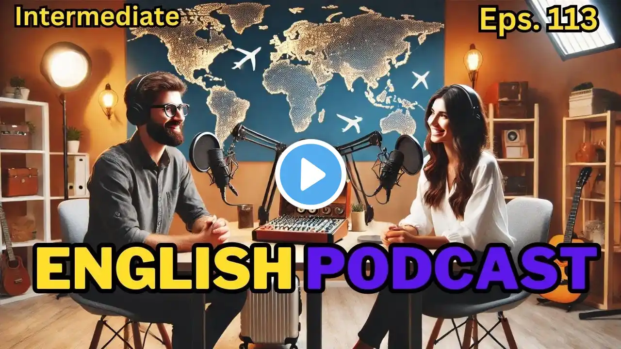 Learn English With Podcast Conversation Eps. 113 Podcast For Learning English #podcast #timepodcast