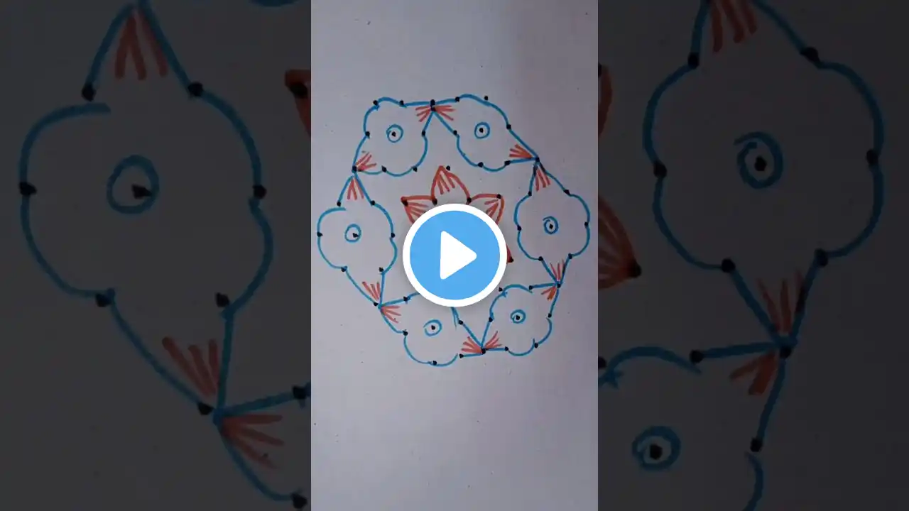 #trending #rangoli #dailyrangoli #ytshorts #viral#shorts ‪@Mana_Inti_Muggulu‬