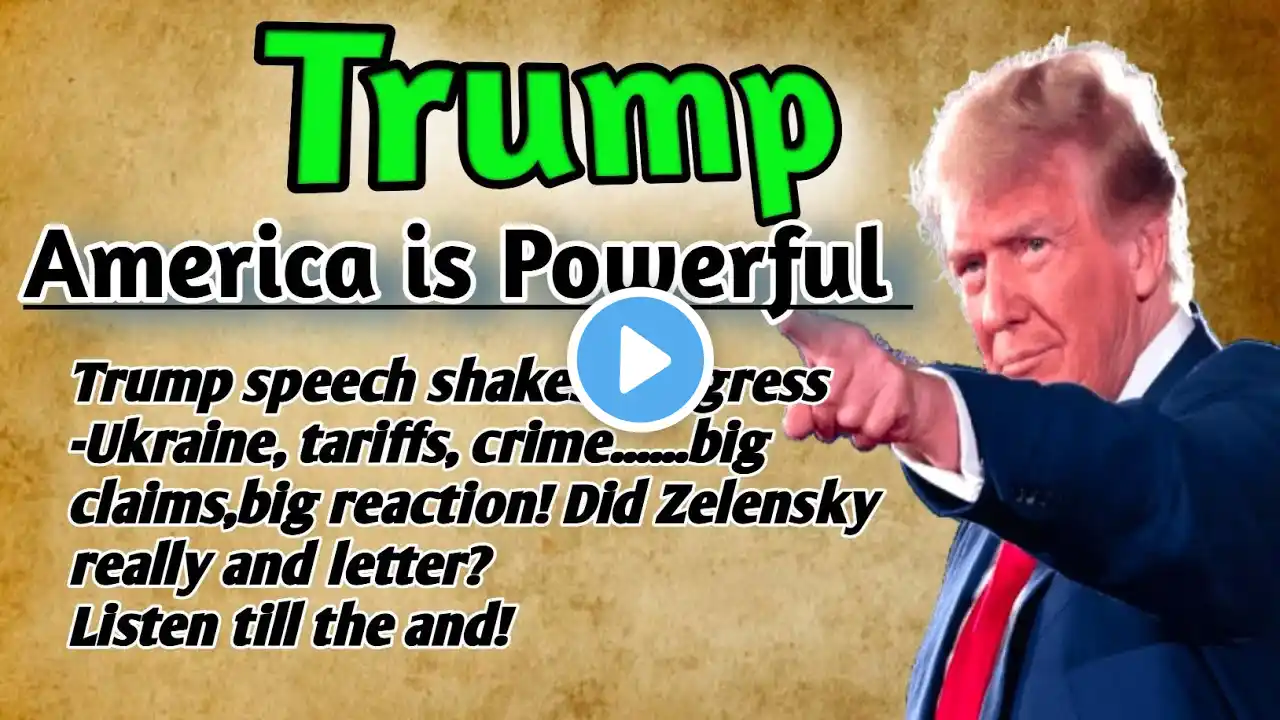 Learn English Through Story Level 3🔥Trump America is Back | Graded Reader | Best English Spoken USA