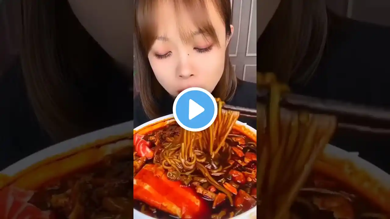 spicy noodles mukbang 🤤🤤🔥🤤🔥🔥#mukbang #shorts #mukbanglovers #noodles #asmr