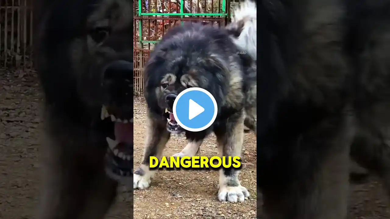 Beware! ⚠️ 8 Most Dangerous Dog Breeds in the World! 🐶🔥 #Shorts