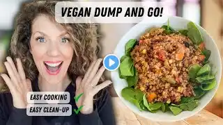 Vegan Dump and Go Recipes (Easy Plant Based Cooking & Clean Up!)