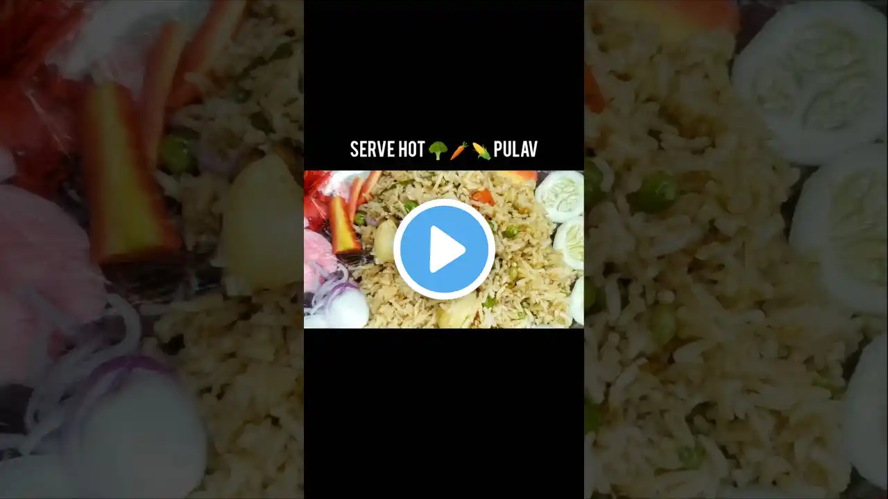 Vegg pulav😋🥗#food#cooking#foodie#shorts#shortsfeed#youtubeshorts#ytshort#sabzi pulav#vegg biryani