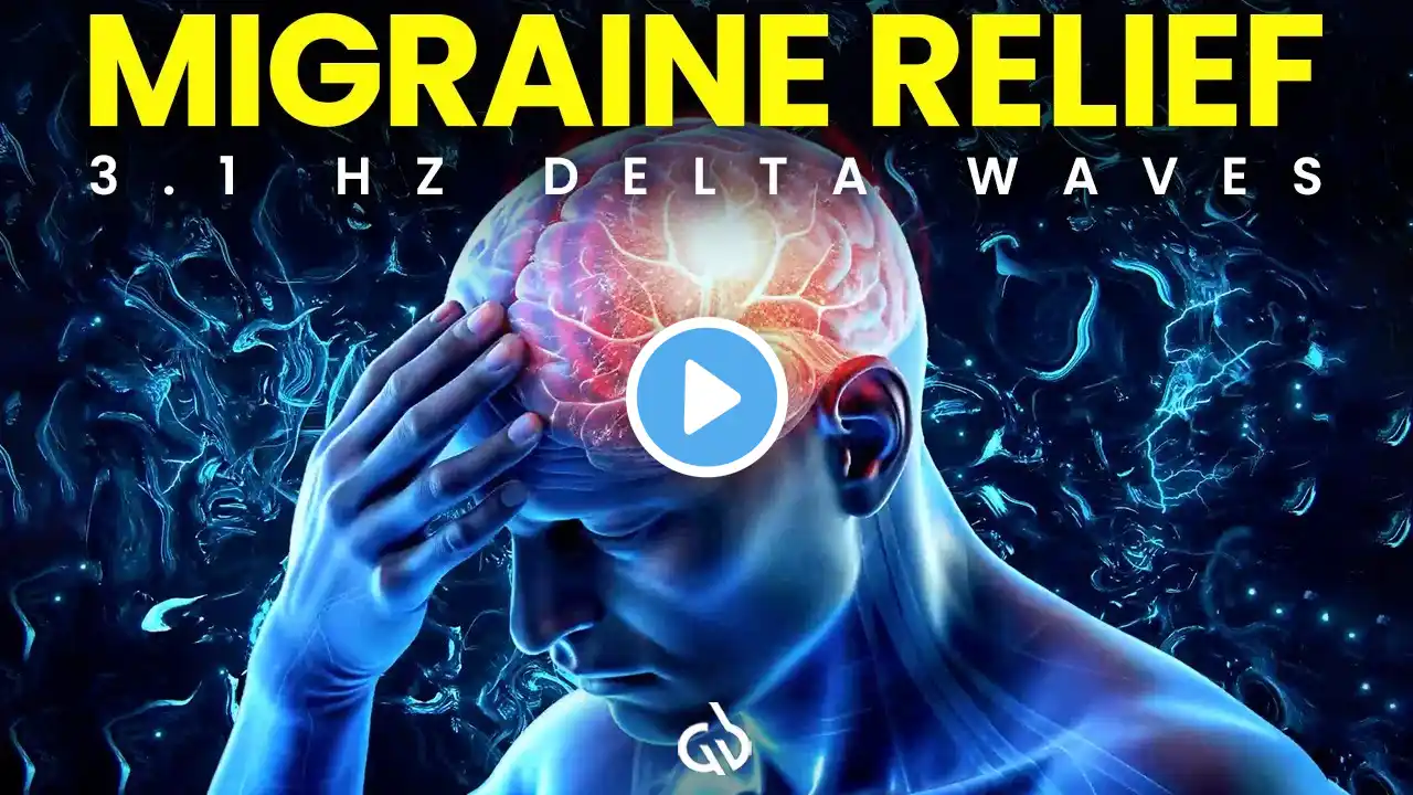 3.1 Hz Delta Binaural Beats for Migraine Relief and Deep Healing