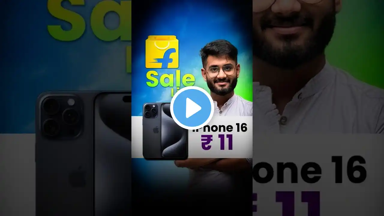 Iphone 16 in just 11₹ 😳 on Flipkart Sale | The Harsh Reality | #shorts  #iphone