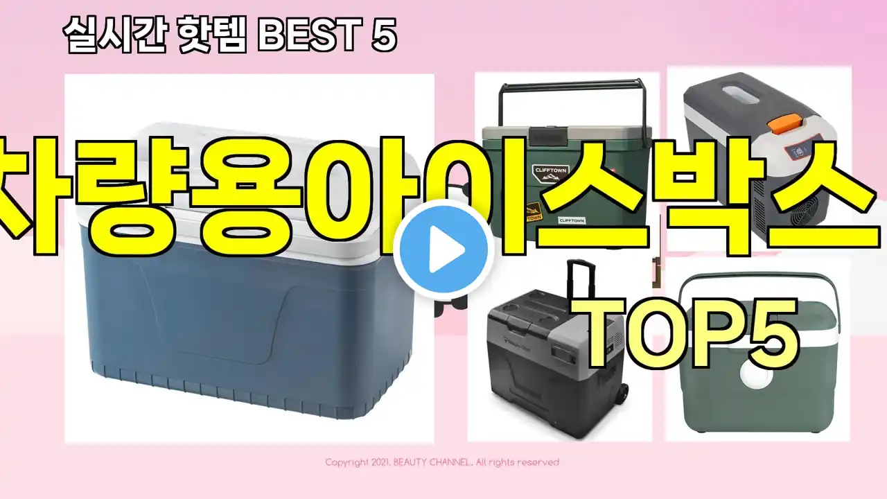 [차량용아이스박스 추천]ㅣ지금 제일 많이 팔리는 핫템 차량용아이스박스 BEST 5 추천해드립니다