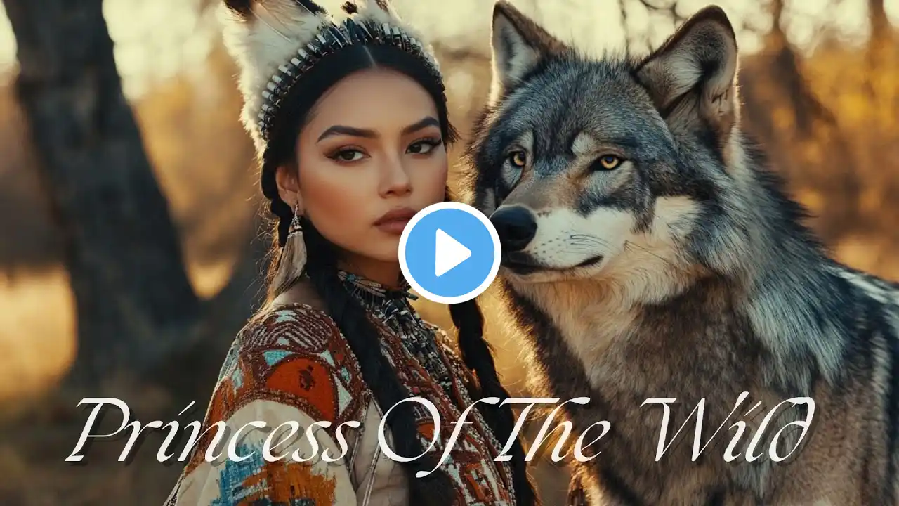 Princess Of The Wild | Native American Flute Music | From Anxiety, Depression • Healing Mind