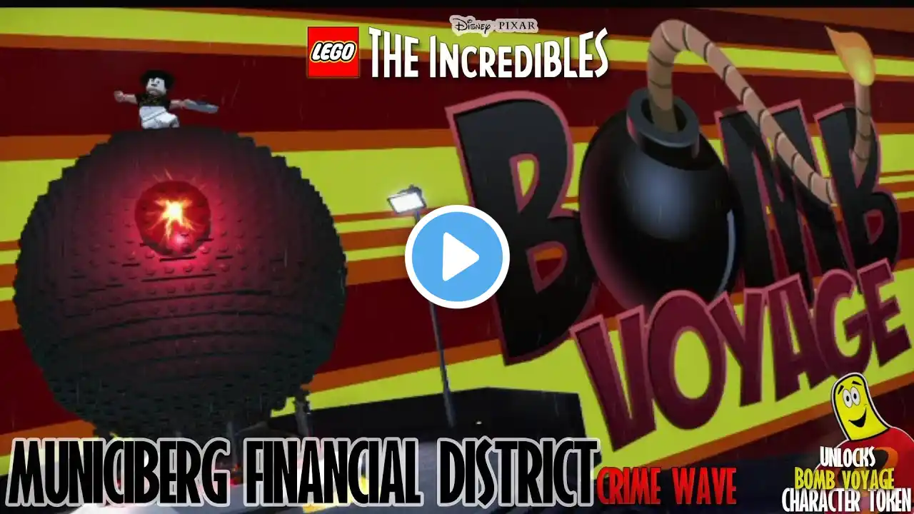 Lego The Incredibles: Municiberg / Financial District CRIME WAVE - HTG