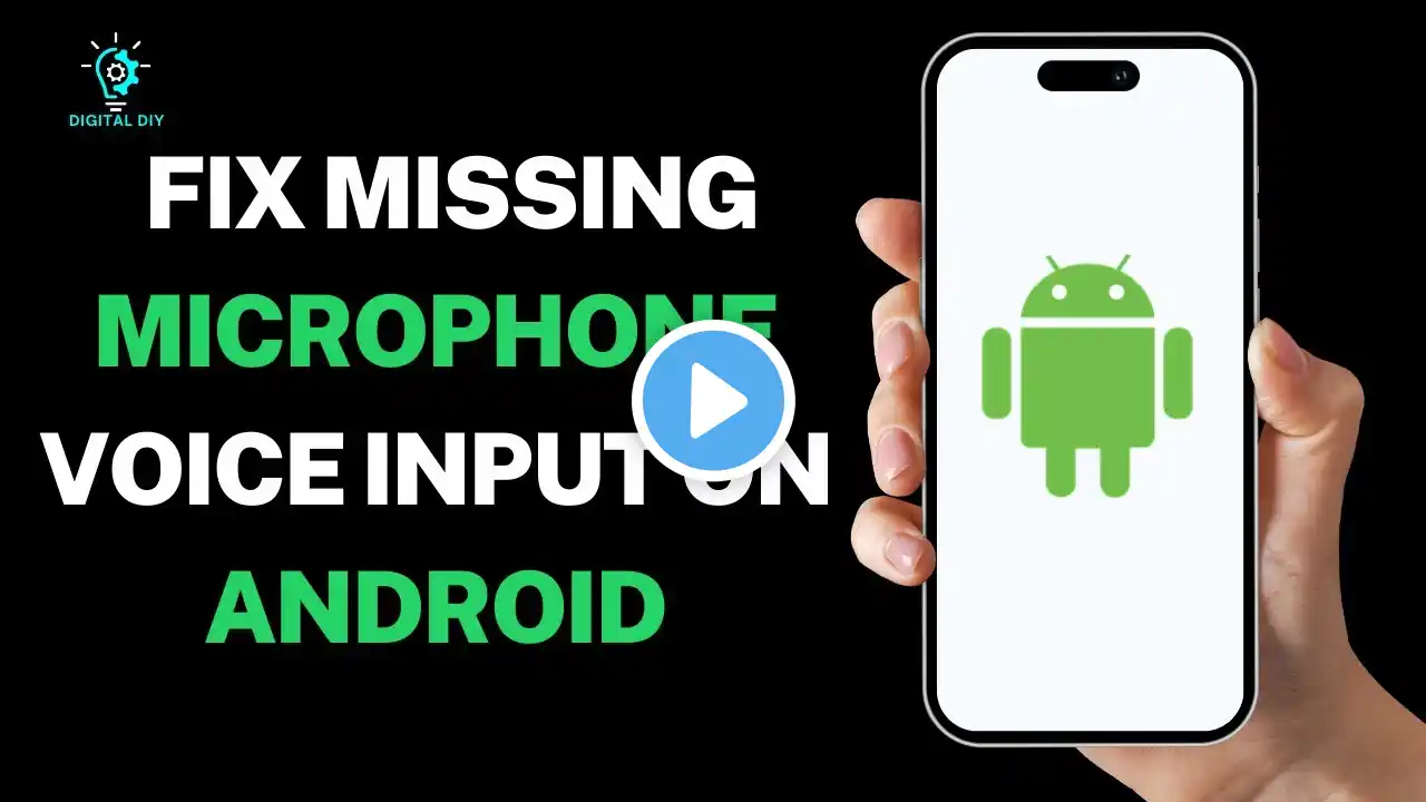 How to Fix Missing Microphone Voice Input on Android