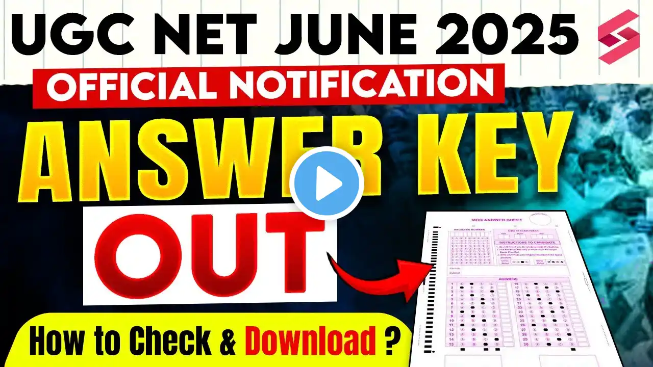 UGC NET Answer Key 2025 | How to Download UGC NET Answer key | UGC NET Answer Key Download |Pradyumn