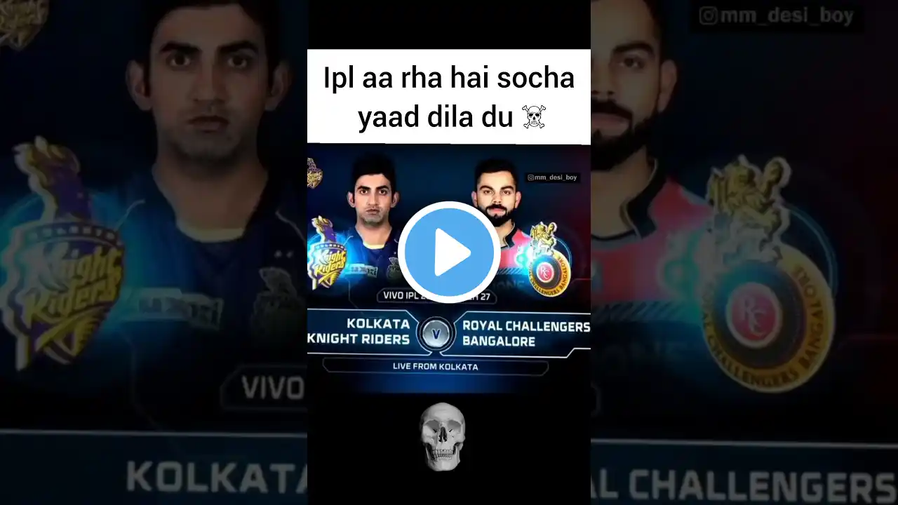 Rcb vs kkr 💀|| 49 all out 22 march 2025 match edit #ipl #rcbvskkr #viratkohli #shorts