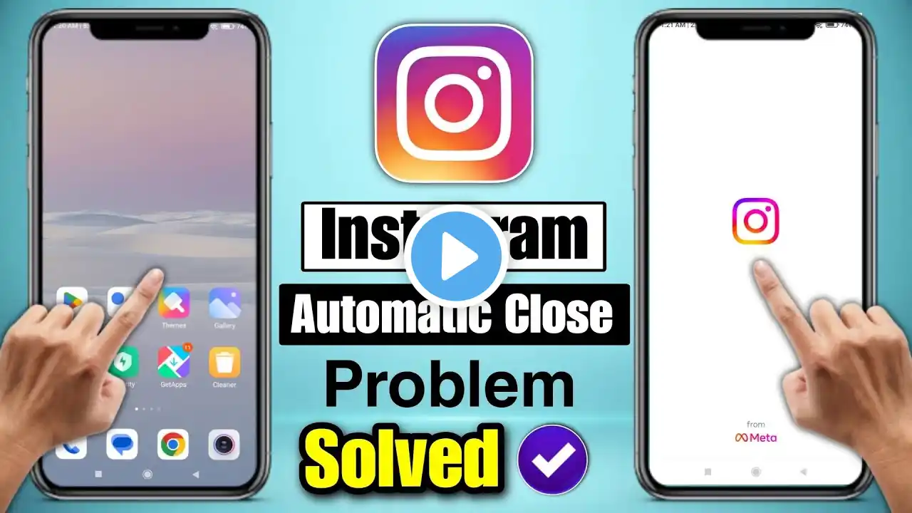 instagram auto back problem | instagram crash problem | instagram auto back ho raha hai