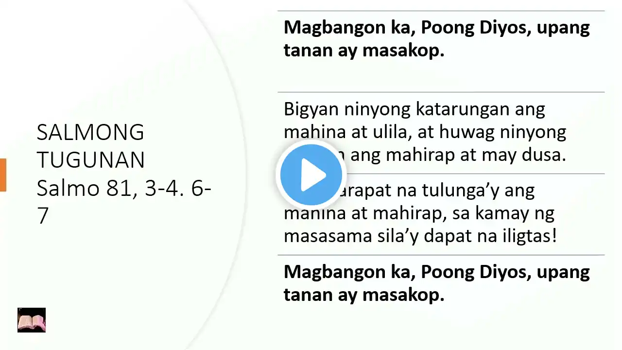 Mga Pagbasa para sa November 10, 2021 Tagalog Bible Reading