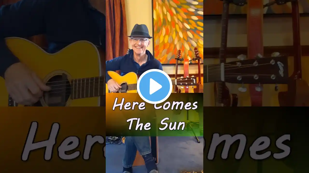 Here Comes the Sun Guitar Lesson Tutorial