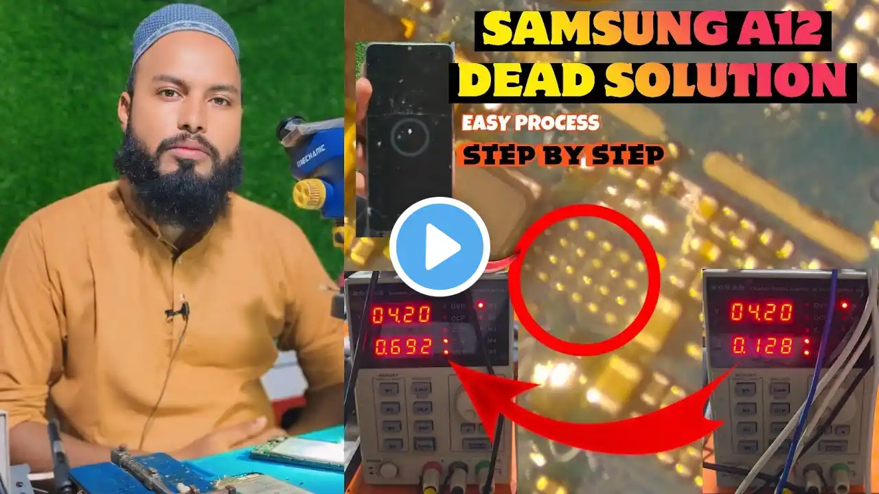 SAMSUNG A12 MOBILE DEAD SOLUTION EASY PROCESS STEP BY STEP || AR MOBILE