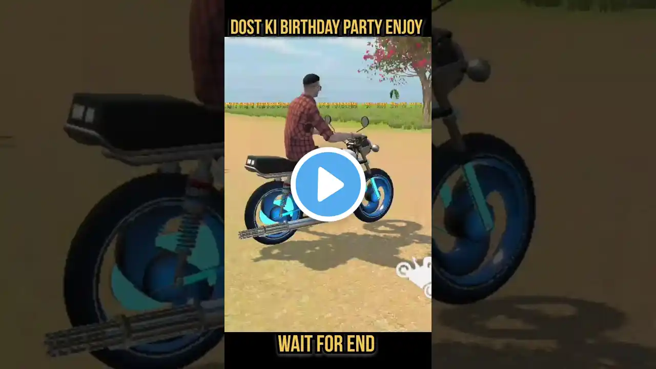 Dost ki birthday 🎂 party enjoy Indian vehicles 🥳simulator 3d game 😱