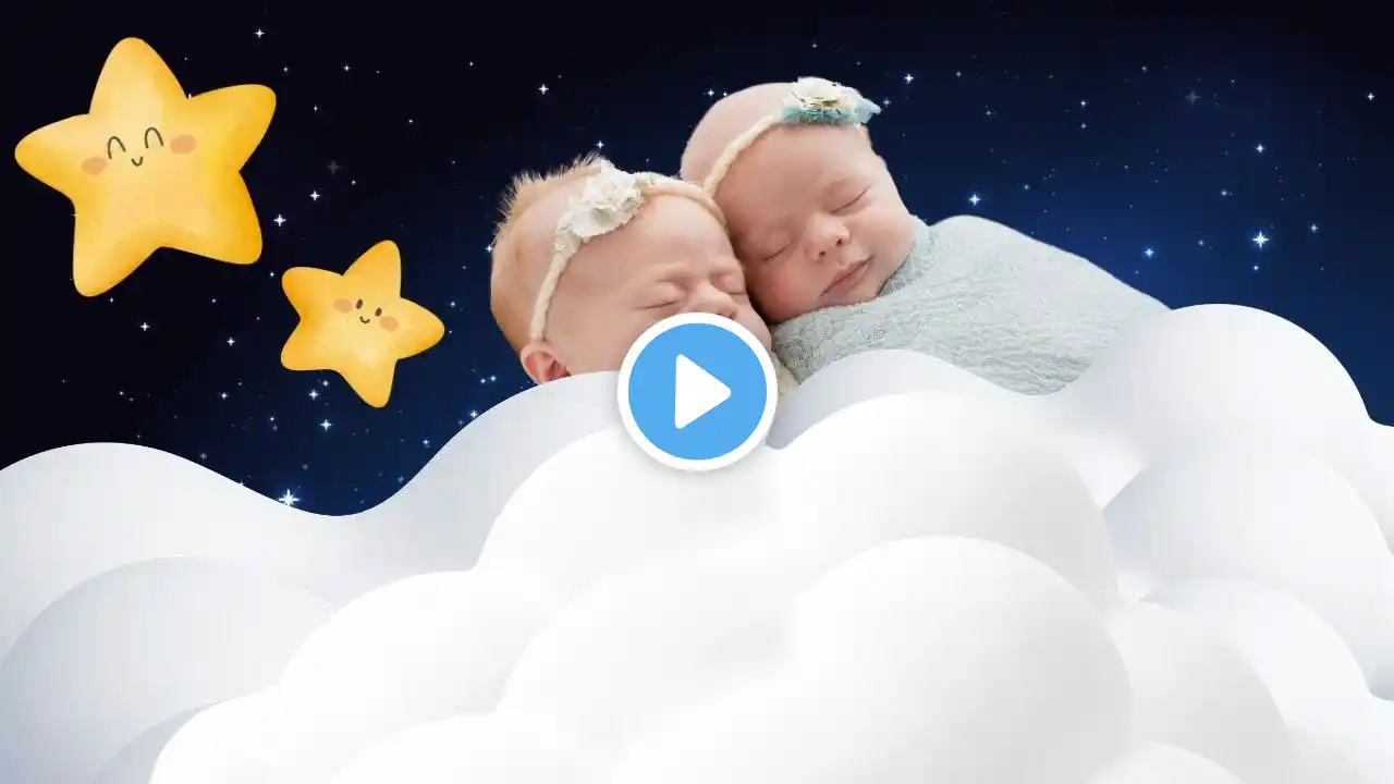 Lullaby for Babies to Sleep Fast 😴 | Relaxing Baby Sleep Music & White Noise 🌙